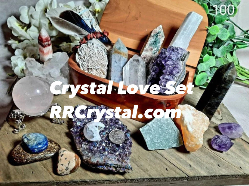 Crystal Love Set - RRCrystal Collection Customized Order or Mystery Box