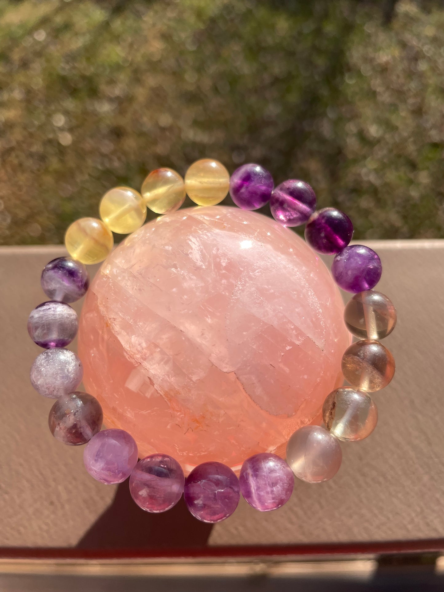 Fluorite crystal bracelet limited time only