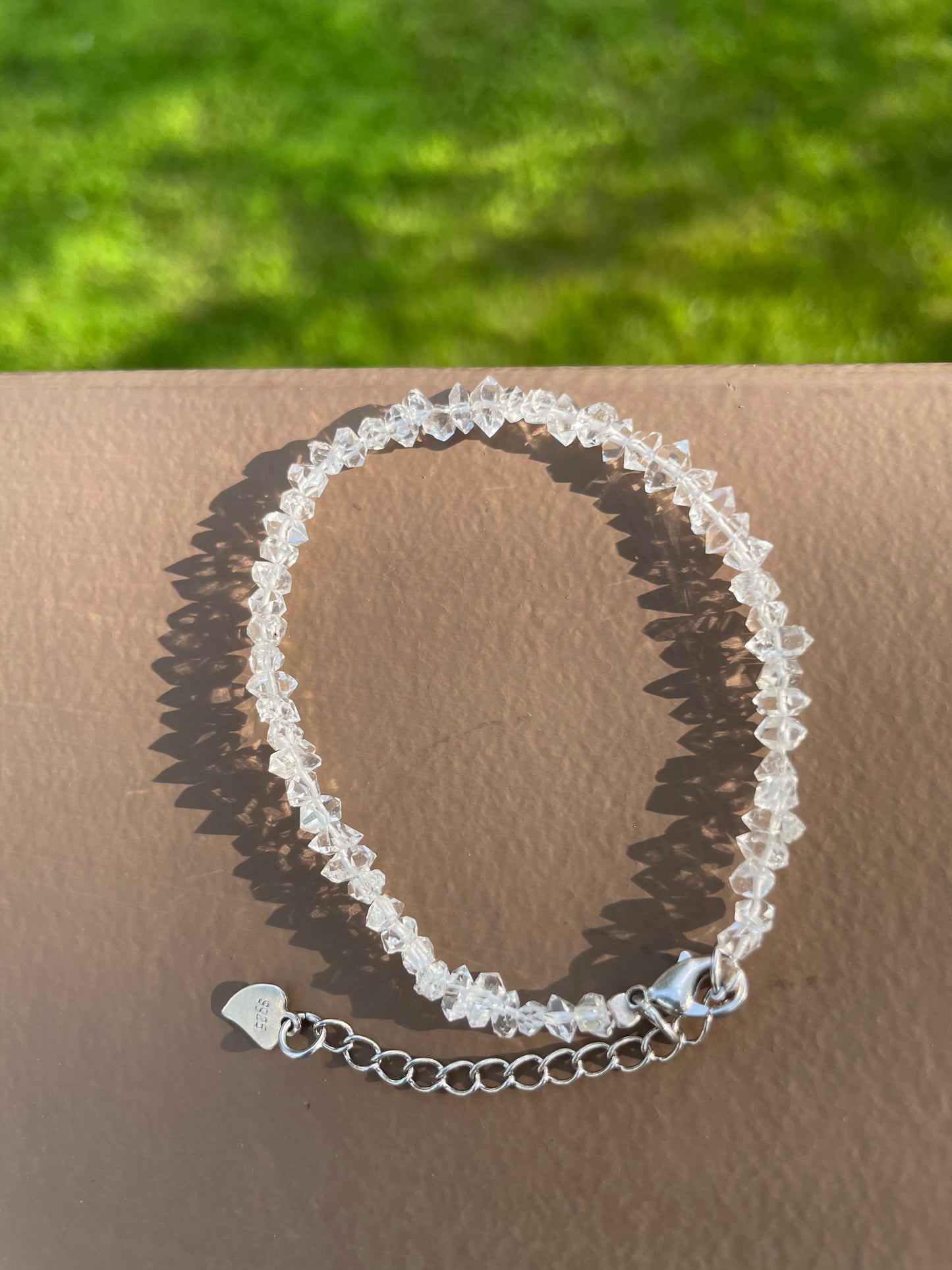 Herkimer Diamond bracelet