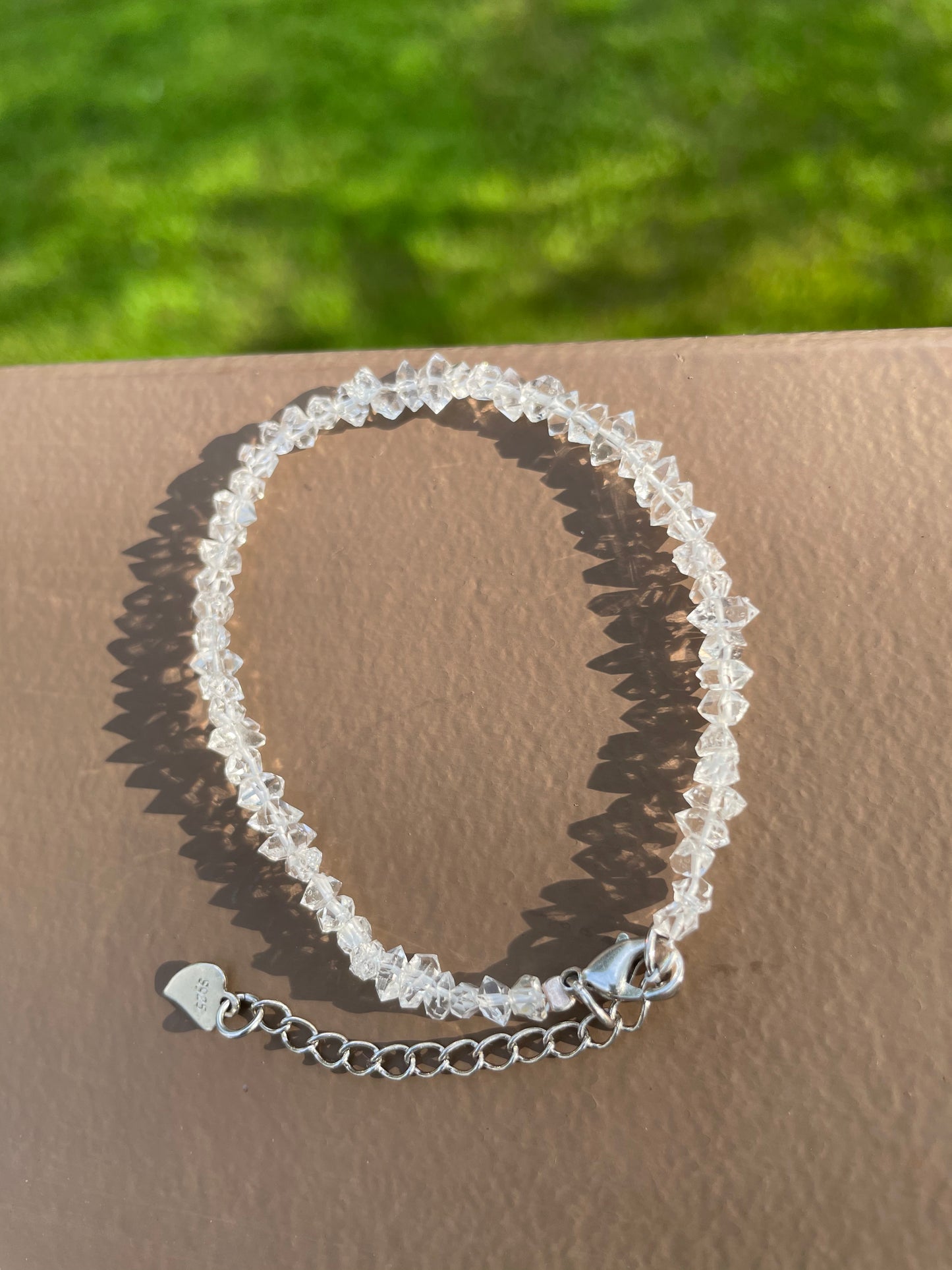 Herkimer Diamond bracelet